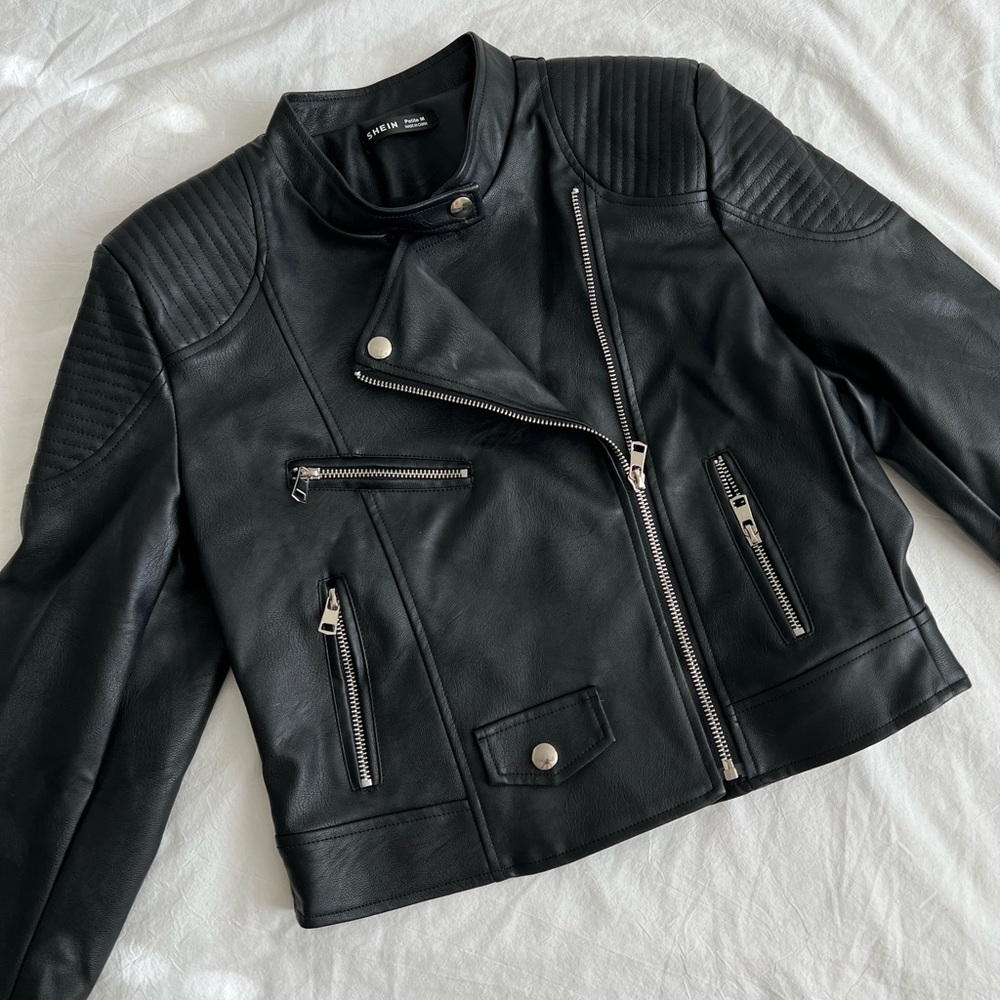Leather jacket